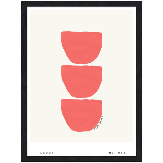 Abode No. 003 Abstract Art Print - Find Happy