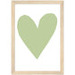 Forever Heart Art Print - Green