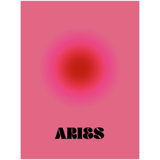 Aura Art Print - Aries