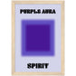 Aura Purple Spirit Art Print