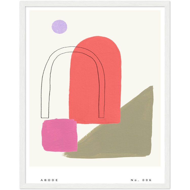 Abode No. 006 Abstract Art Print