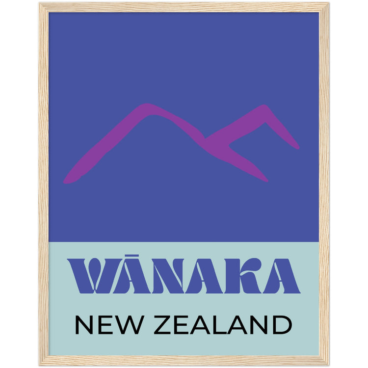 Wanaka New Zealand Travel Art Print