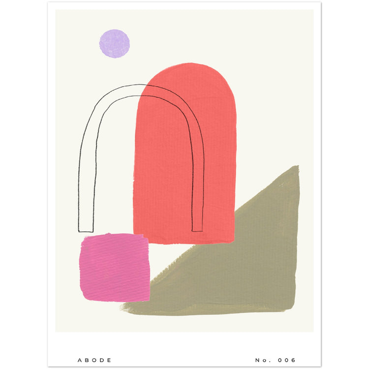 Abode No. 006 Abstract Art Print