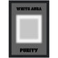 Aura White Purity Art Print