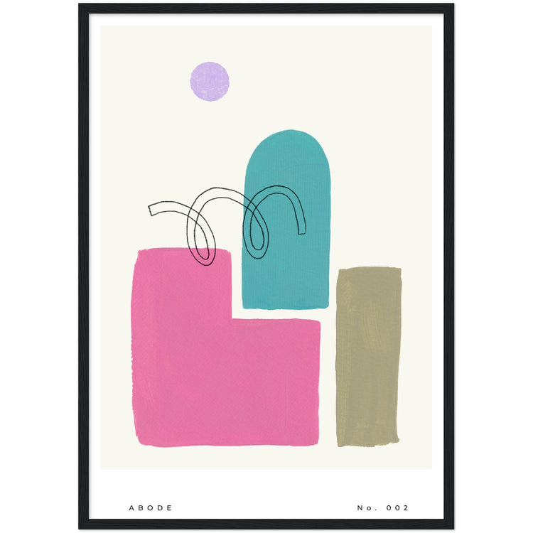 Abode No. 002 Abstract Art Print