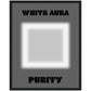 Aura White Purity Art Print