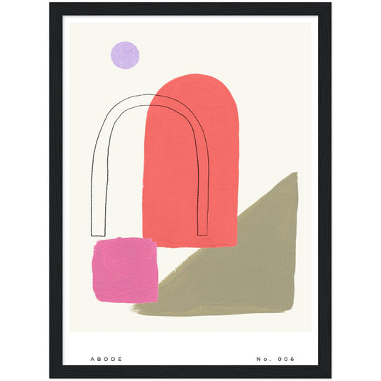 Abode No. 006 Abstract Art Print