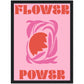 Flower Power Floral Art Print #04