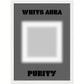 Aura White Purity Art Print