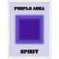 Aura Purple Spirit Art Print