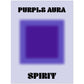 Aura Purple Spirit Art Print