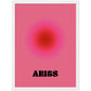 Aura Art Print - Aries