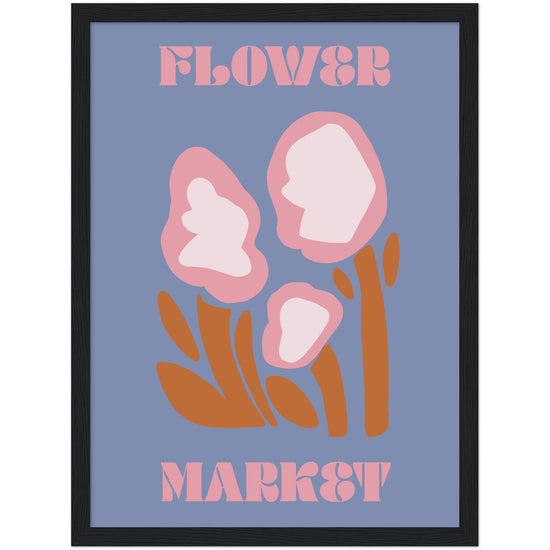 Pink Art Prints | Floral Art Print | Milkshakeliving