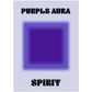 Aura Purple Spirit Art Print