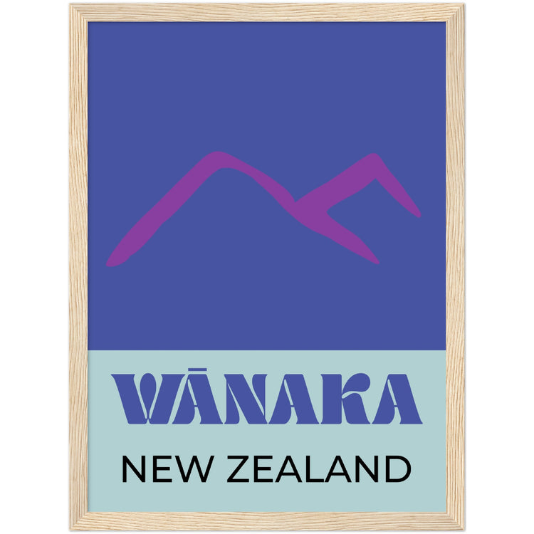 Wanaka New Zealand Travel Art Print